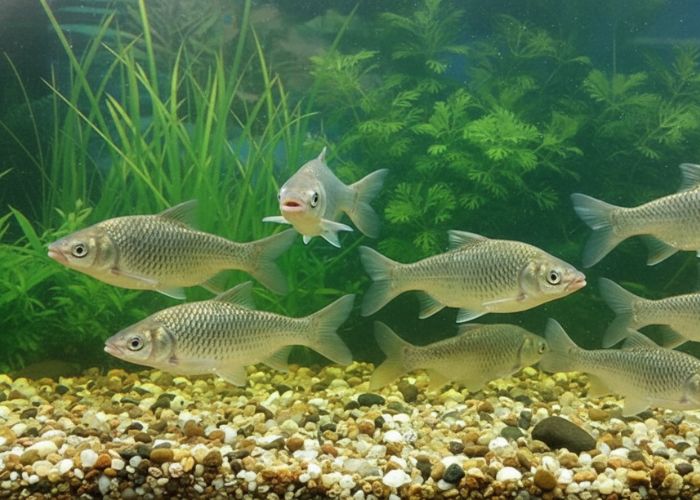 Alevinos e Juvenis de Carpa Prateada para Açudes e Piscicultura